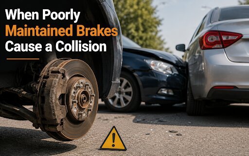 When Poorly Maintained Brakes Cause a Collision